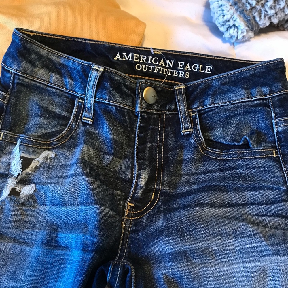 new without tags american eagle distressed jeans
